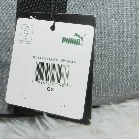 PUMA EVERCAT DEFENSE DUFFLE BAG GREY/LIGHT PINK🆕FAST😮‍💨⚡🚚 - Picture 13 of 15